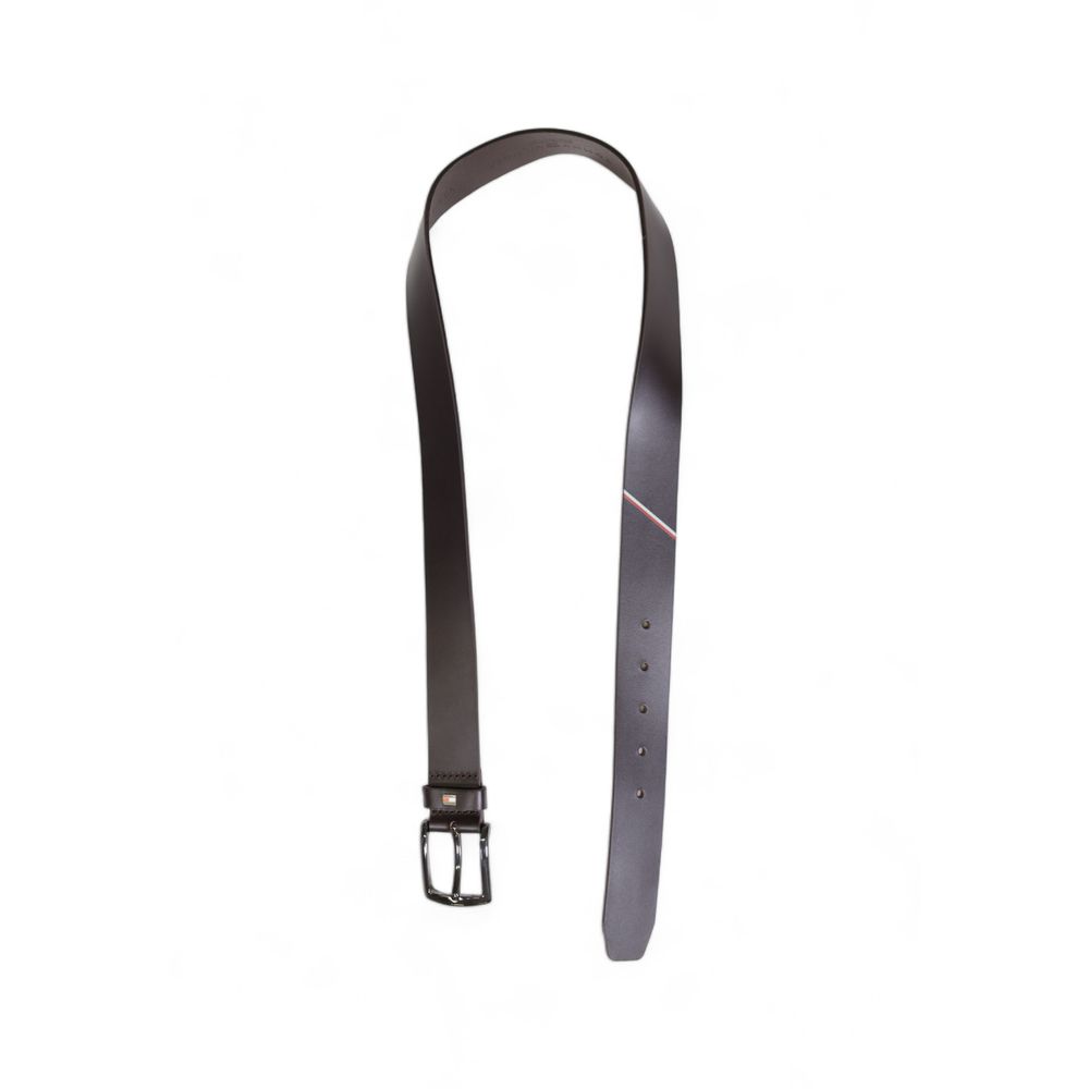 Curea din piele maro Tommy Hilfiger