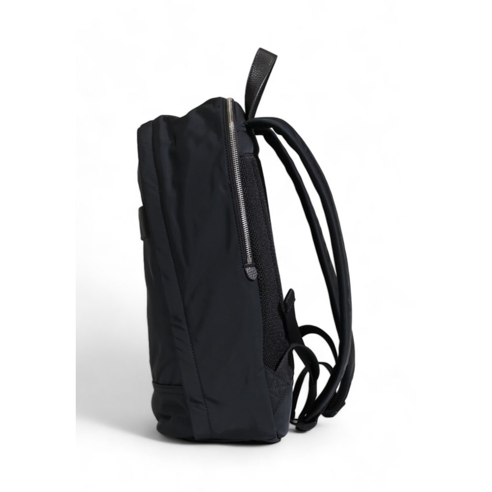 Tommy Hilfiger – Schwarzer Rucksack aus recyceltem Polyester