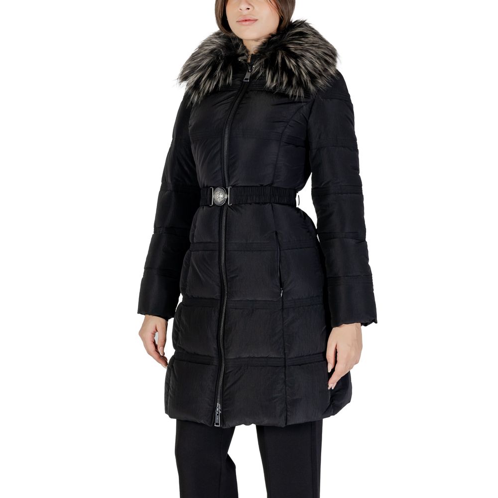 Guess Schwarze Polyesterjacken und -mäntel