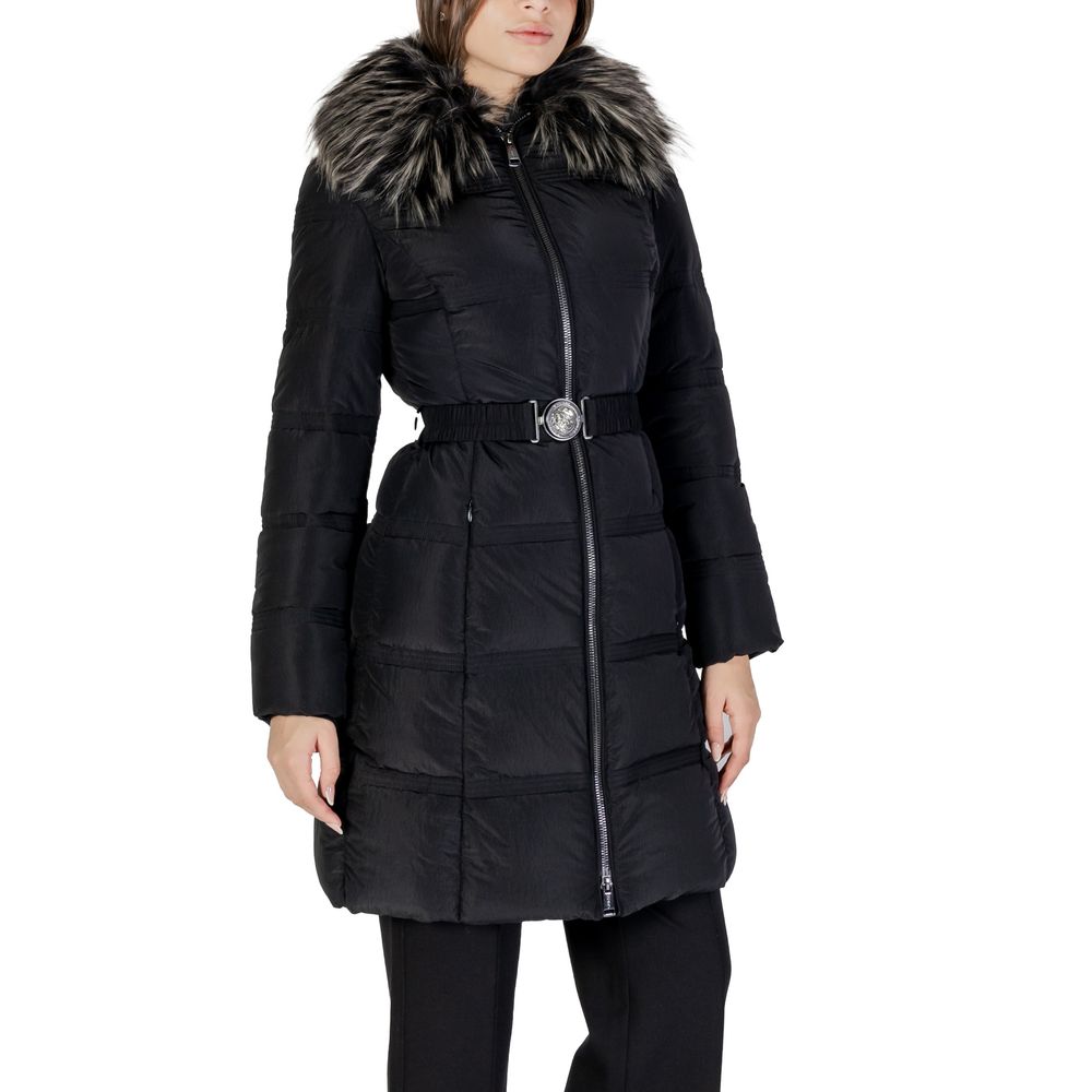 Guess Schwarze Polyesterjacken und -mäntel