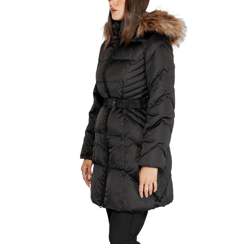 Guess Schwarze Polyesterjacken und -mäntel