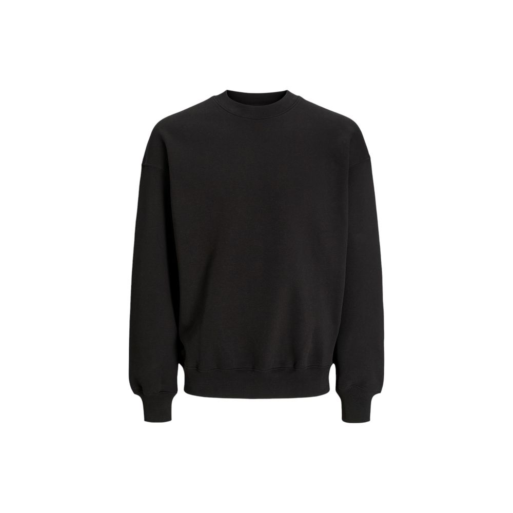 Pulover Jack Jones negru din bumbac