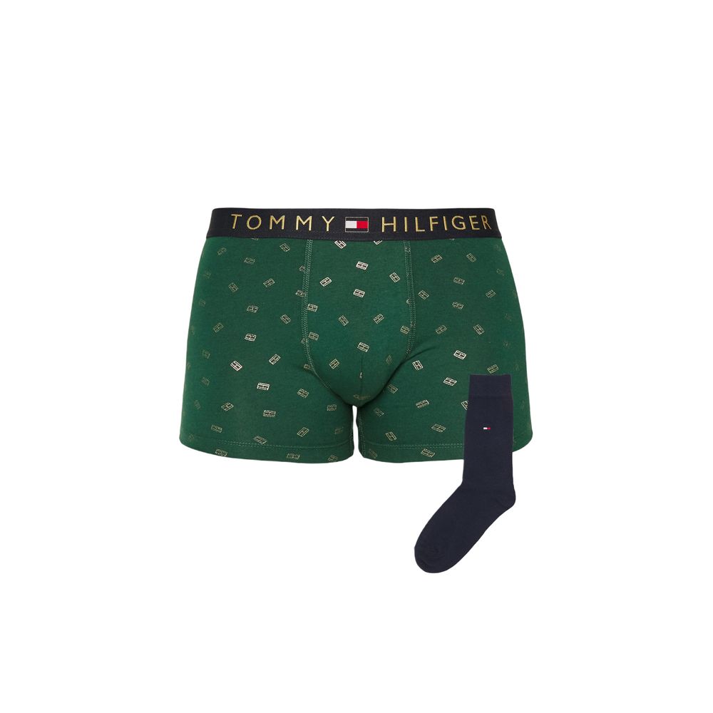 Tommy Hilfiger – Grüne Baumwollunterwäsche