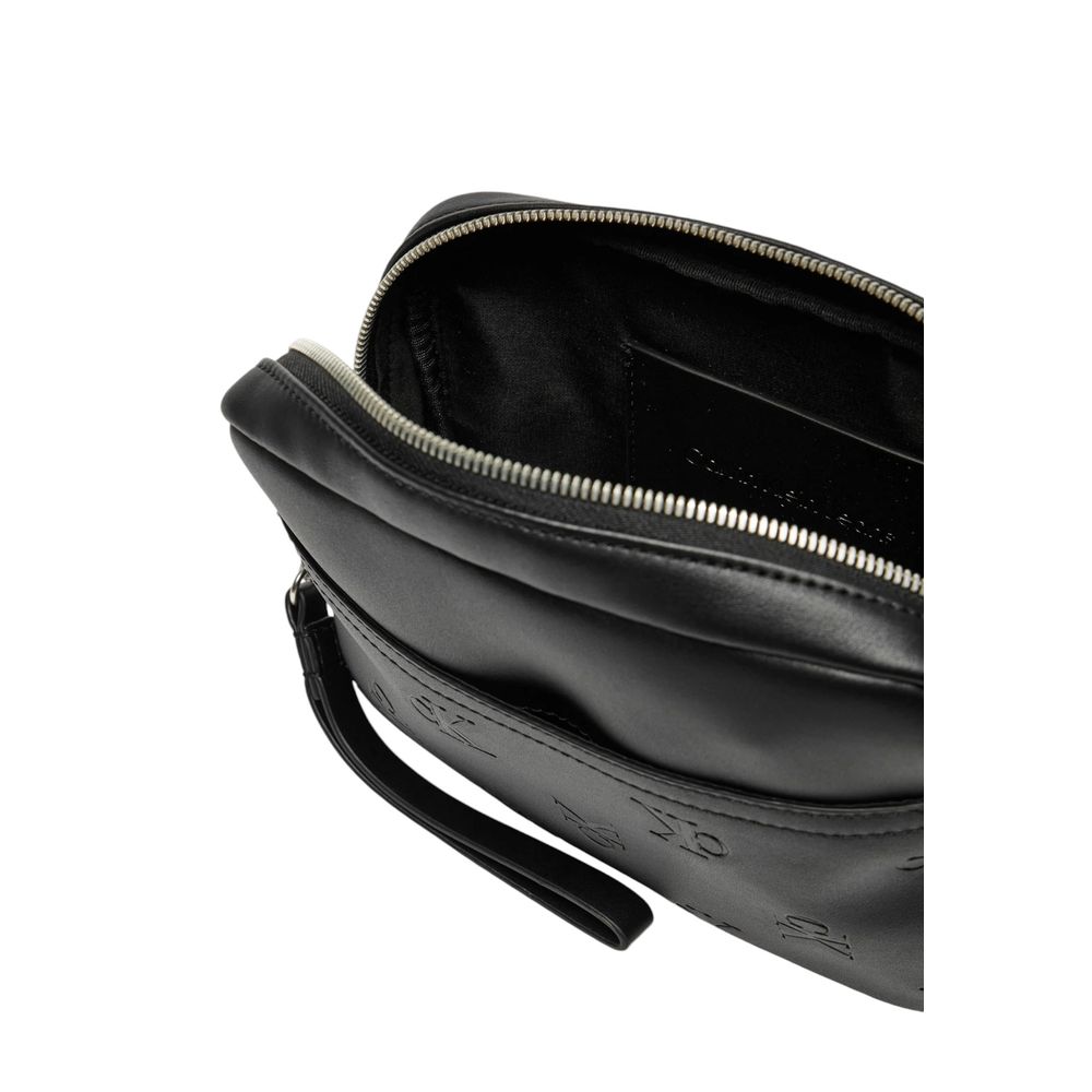 Calvin Klein Jeans Schwarzes Polyethylen-Gepäck und Reisegepäck