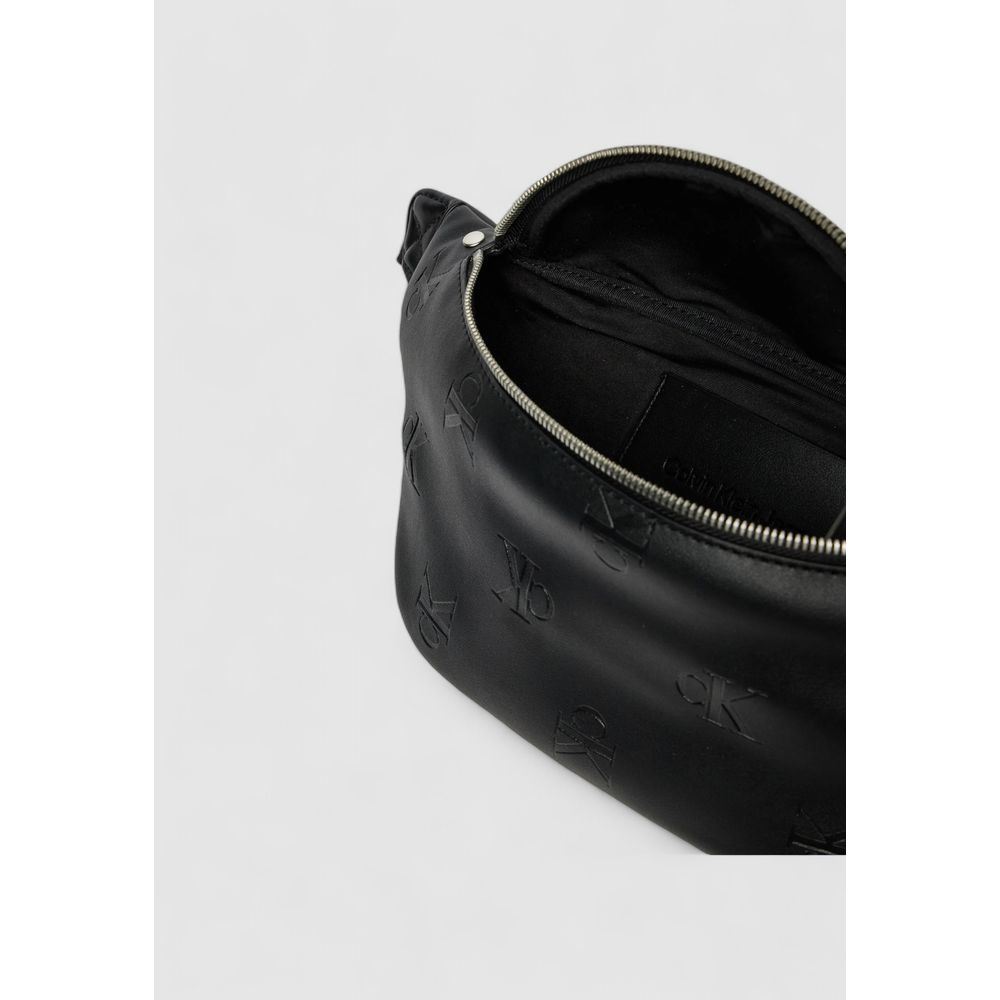 Calvin Klein Jeans – Schwarze Gürteltasche aus Polyethylen