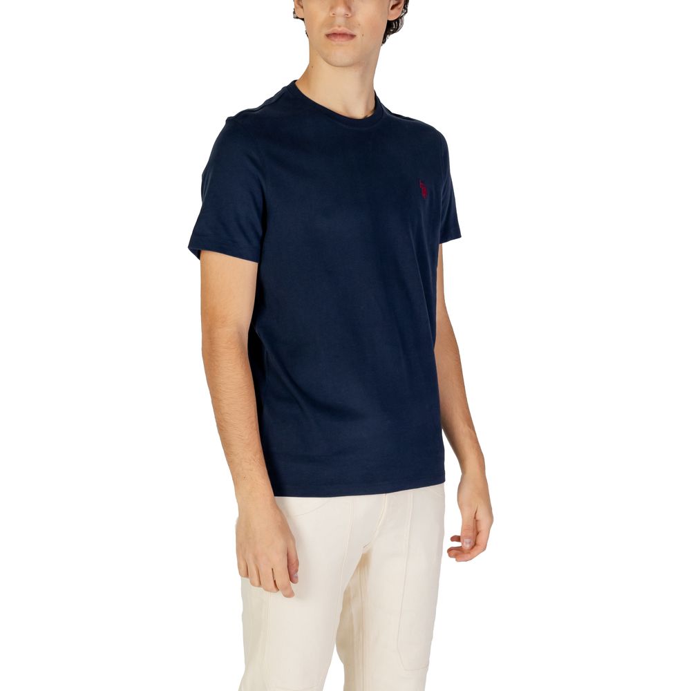 Tricou albastru din bumbac US POLO ASSN.