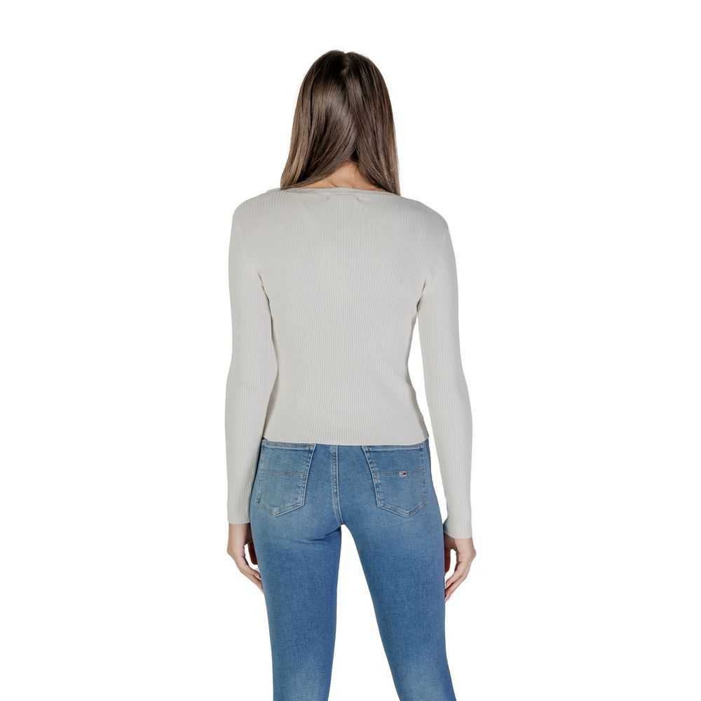 Bluze și tricou Guess din viscoză crem