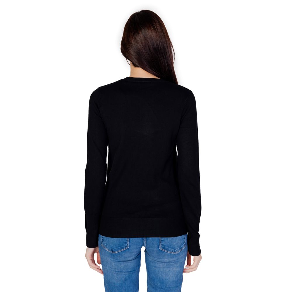 Topuri și tricou Guess din bumbac negru