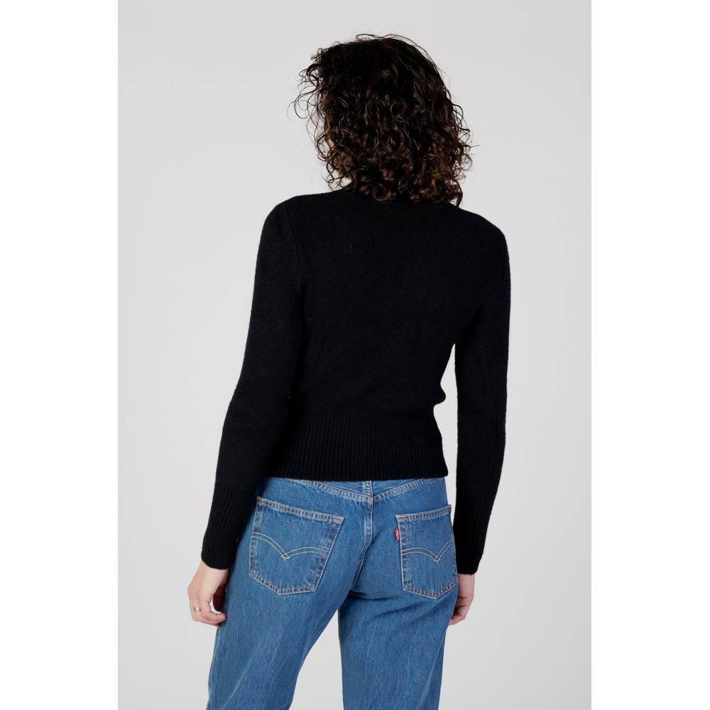 Guess – Schwarzer Polyamid-Pullover