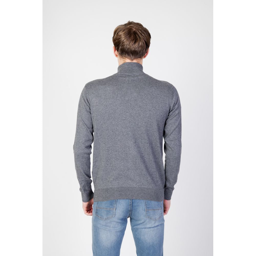 Tricou gri din bumbac US POLO ASSN.