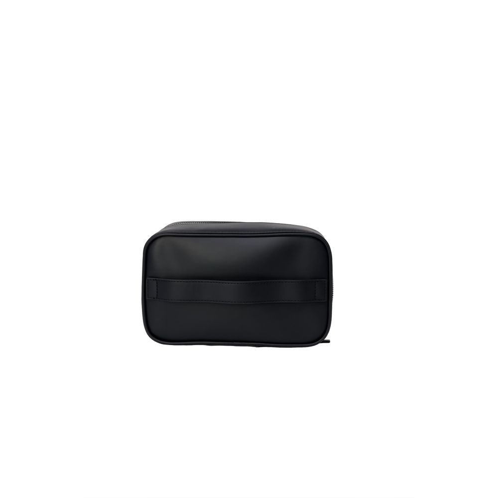 Tommy Hilfiger – Schwarze Clutch aus Leder