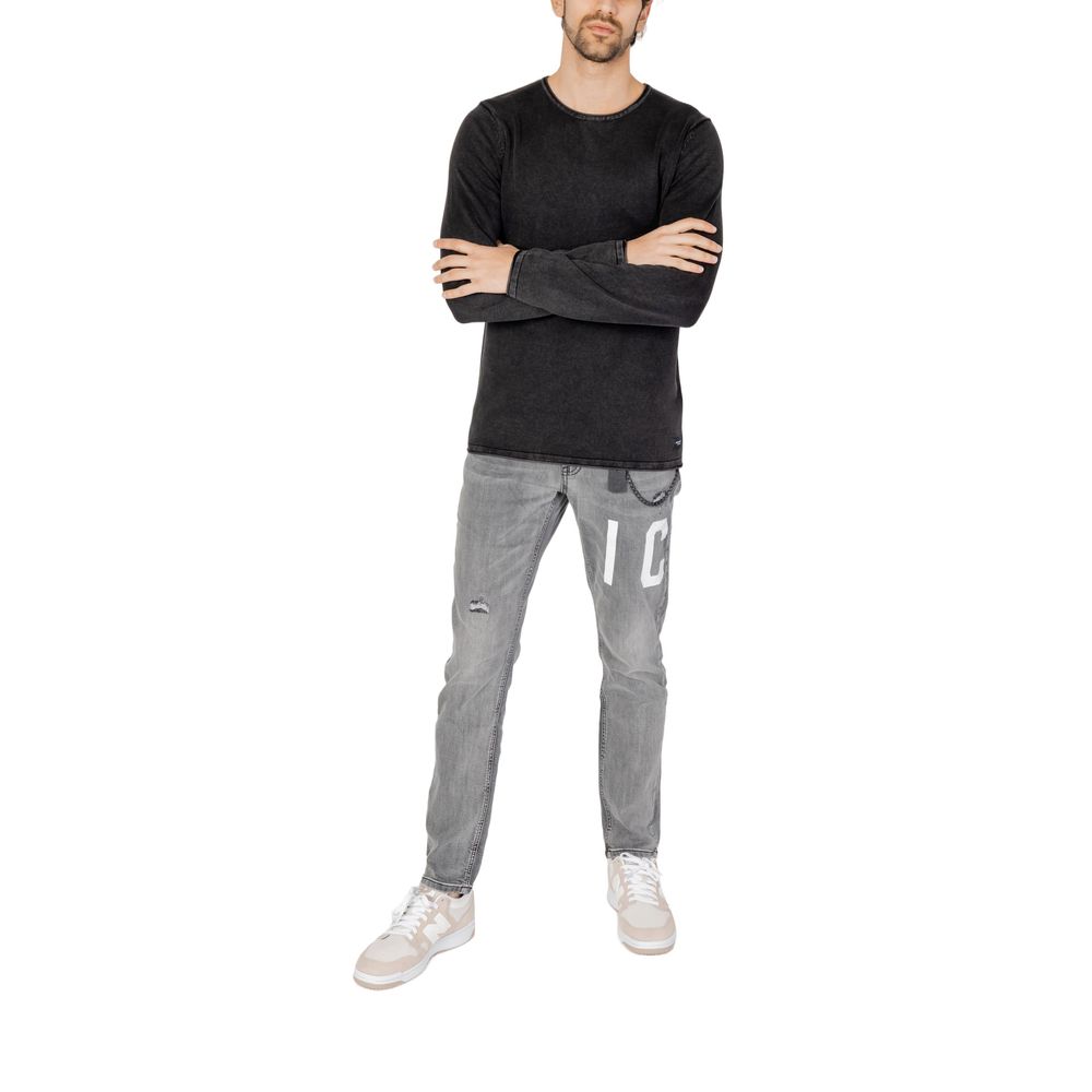 Îmbrăcăminte sport Jack Jones din bumbac negru
