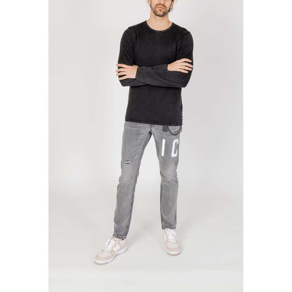 Îmbrăcăminte sport Jack Jones din bumbac negru