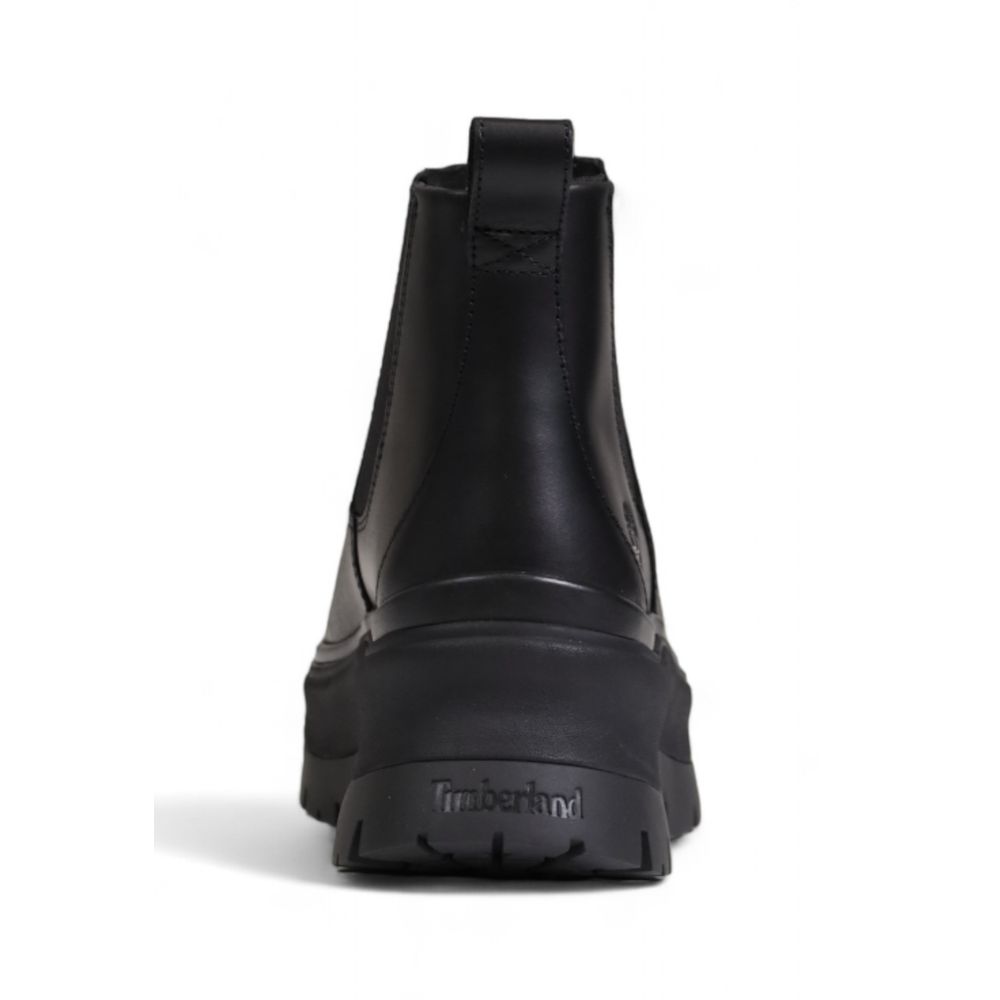 Timberland – Schwarze Lederstiefel