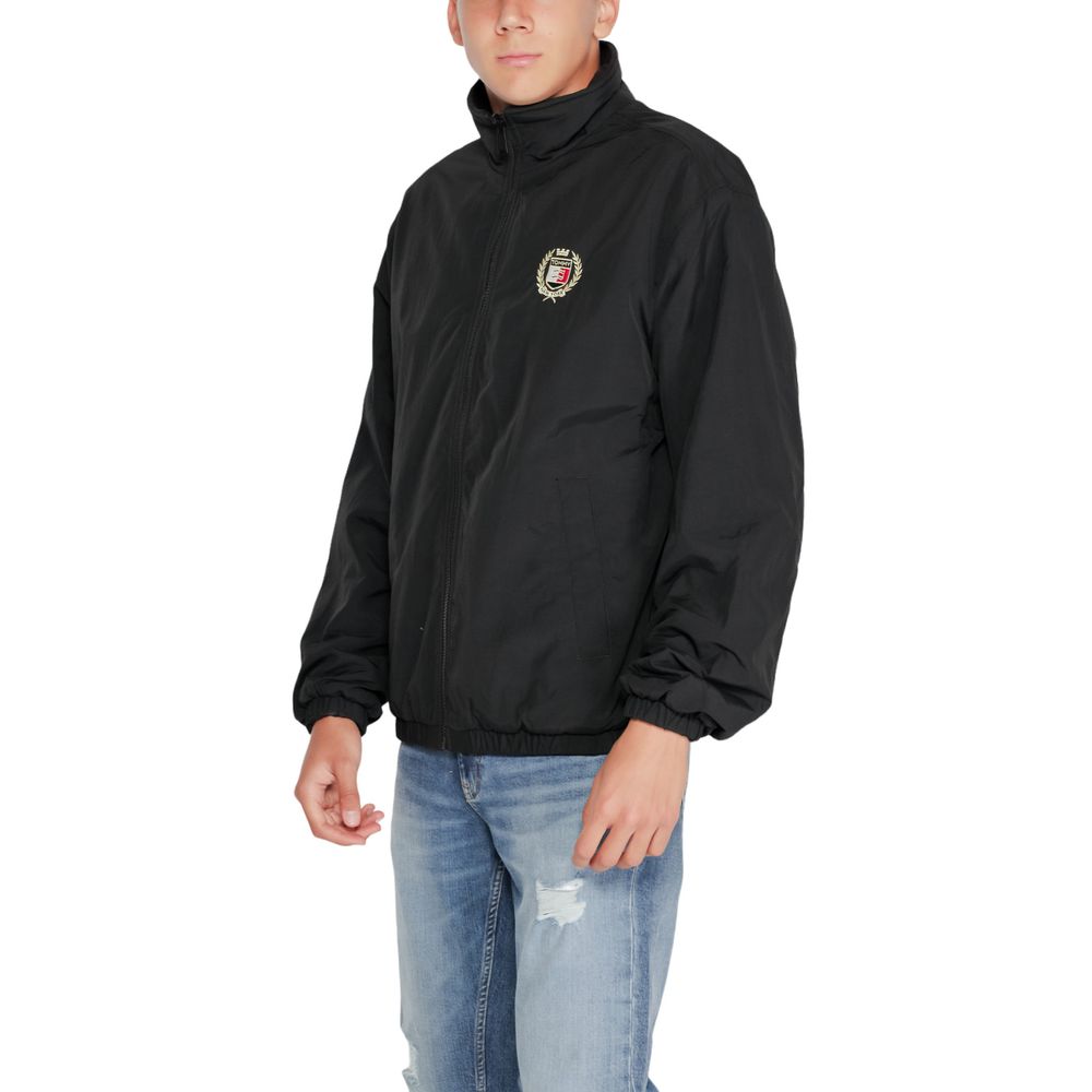 Tommy Hilfiger Jeans – Schwarze Jacke aus recyceltem Polyester