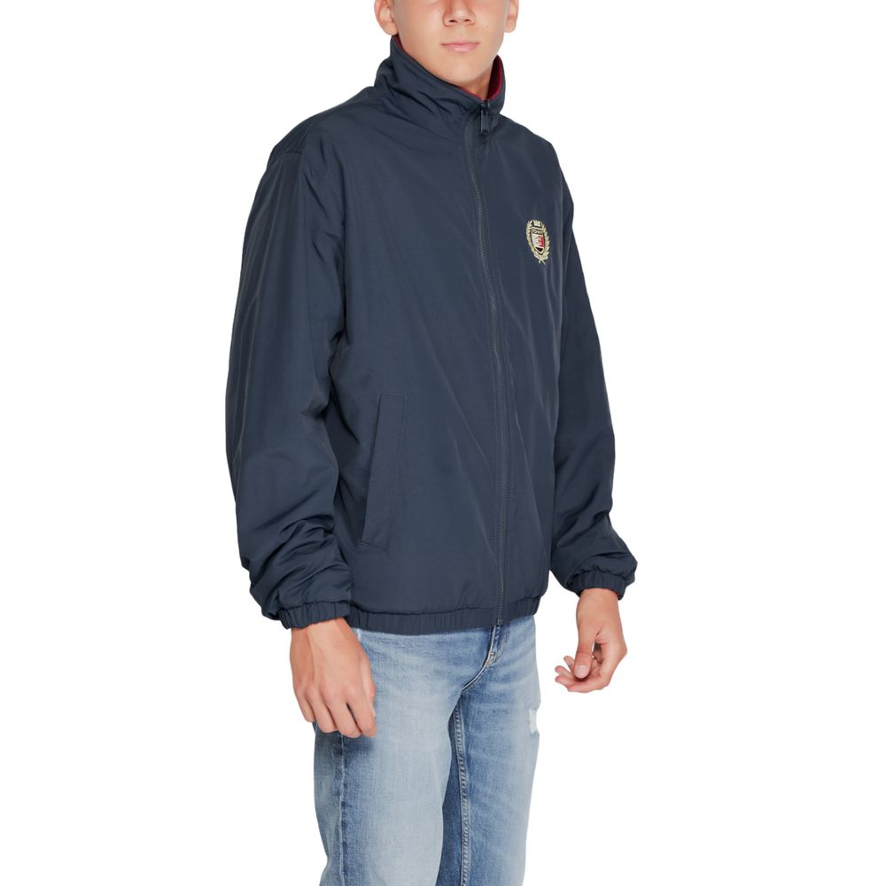 Tommy Hilfiger Jeans Blue Recycled Polyester Jackets & Coat