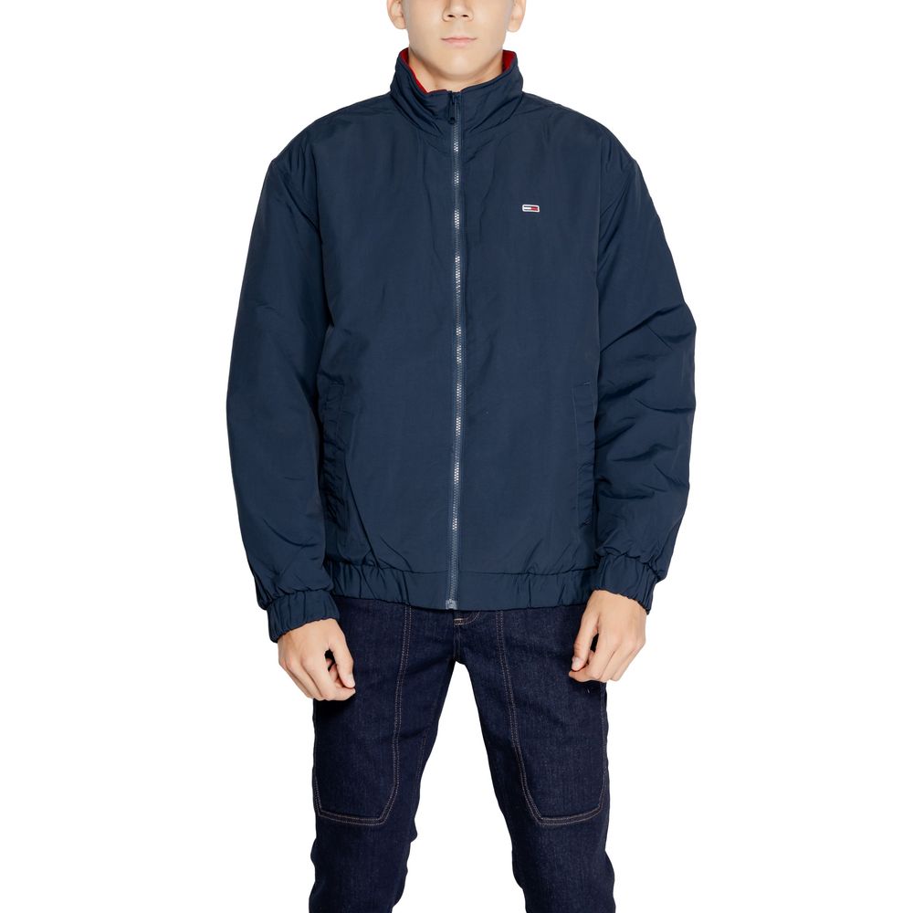 Tommy Hilfiger Jeans – Blaue Polyamidjacke