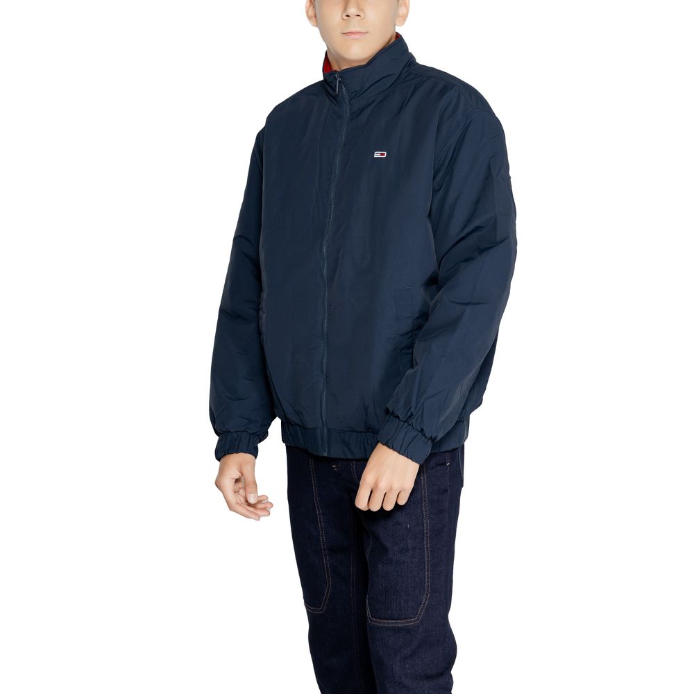 Tommy Hilfiger Jeans – Blaue Polyamidjacke