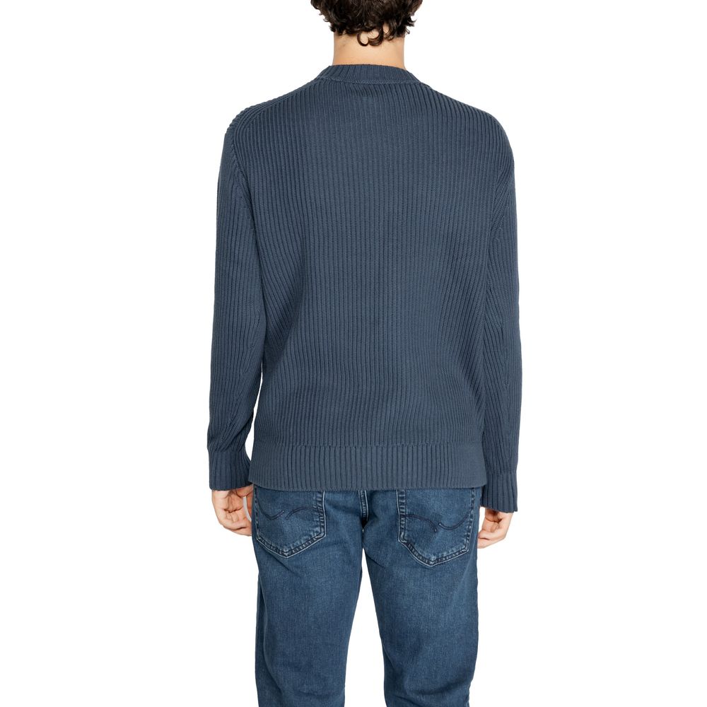 Calvin Klein Jeans – Schwarzer Pullover aus Bio-Baumwolle