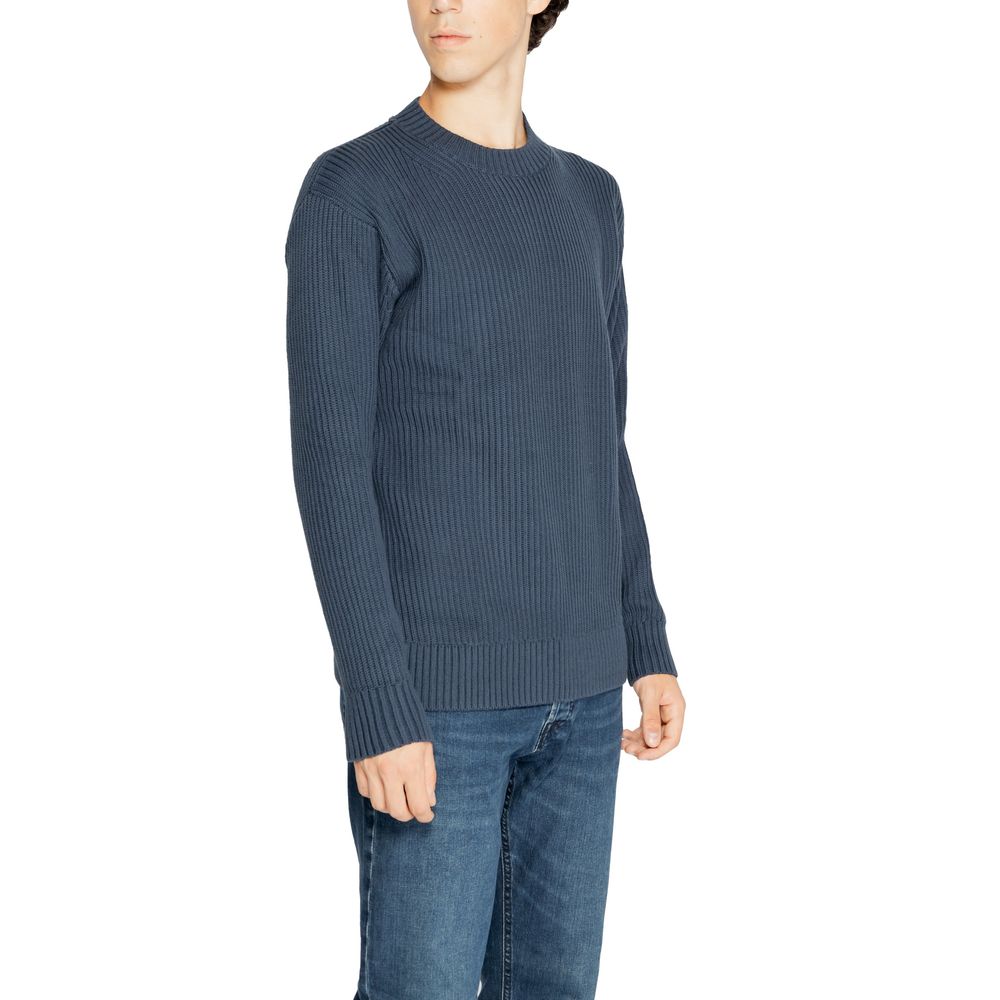 Calvin Klein Jeans – Schwarzer Pullover aus Bio-Baumwolle