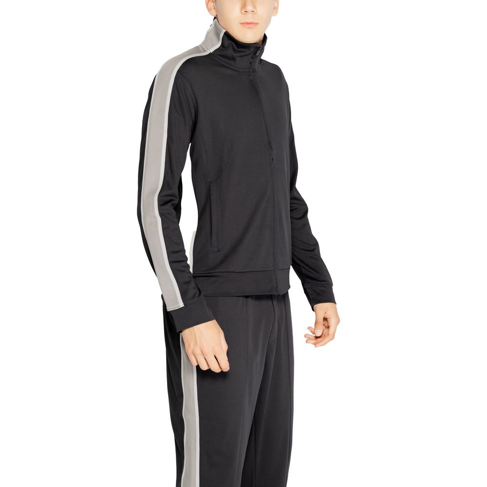 Calvin Klein Sport – Schwarzer Pullover aus recyceltem Polyester