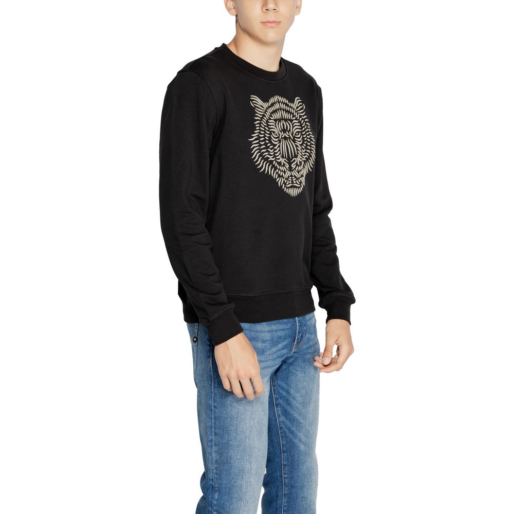 Antony Morato Schwarzer Baumwollpullover