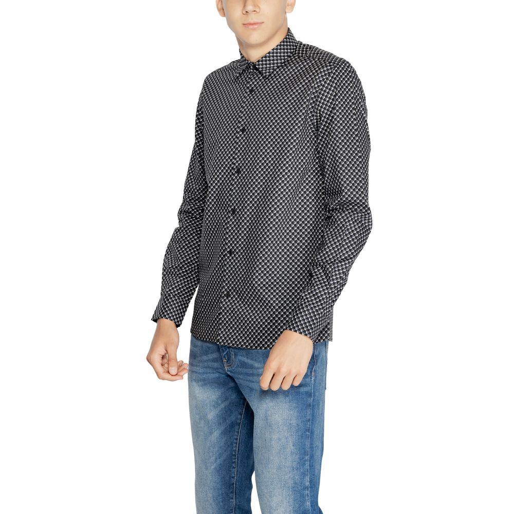 Graues Baumwollhemd von Antony Morato