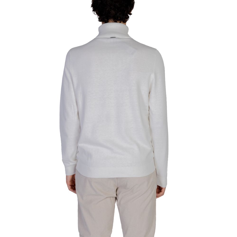 Antony Morato Weißer Baumwollpullover