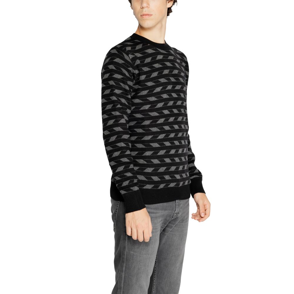 Antony Morato Schwarzer Acrylpullover