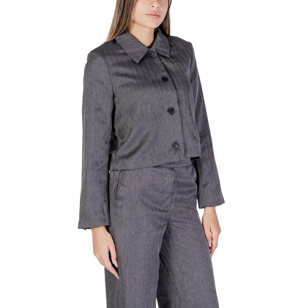 Costume și sacou Jacqueline De Yong gri din poliester