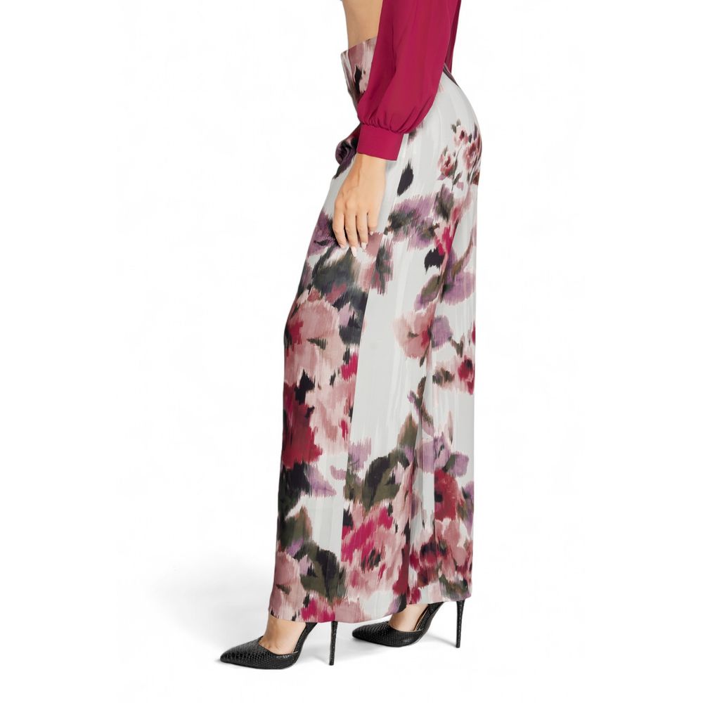 Rinascimento Bordeaux Polyester Jeans & Hose