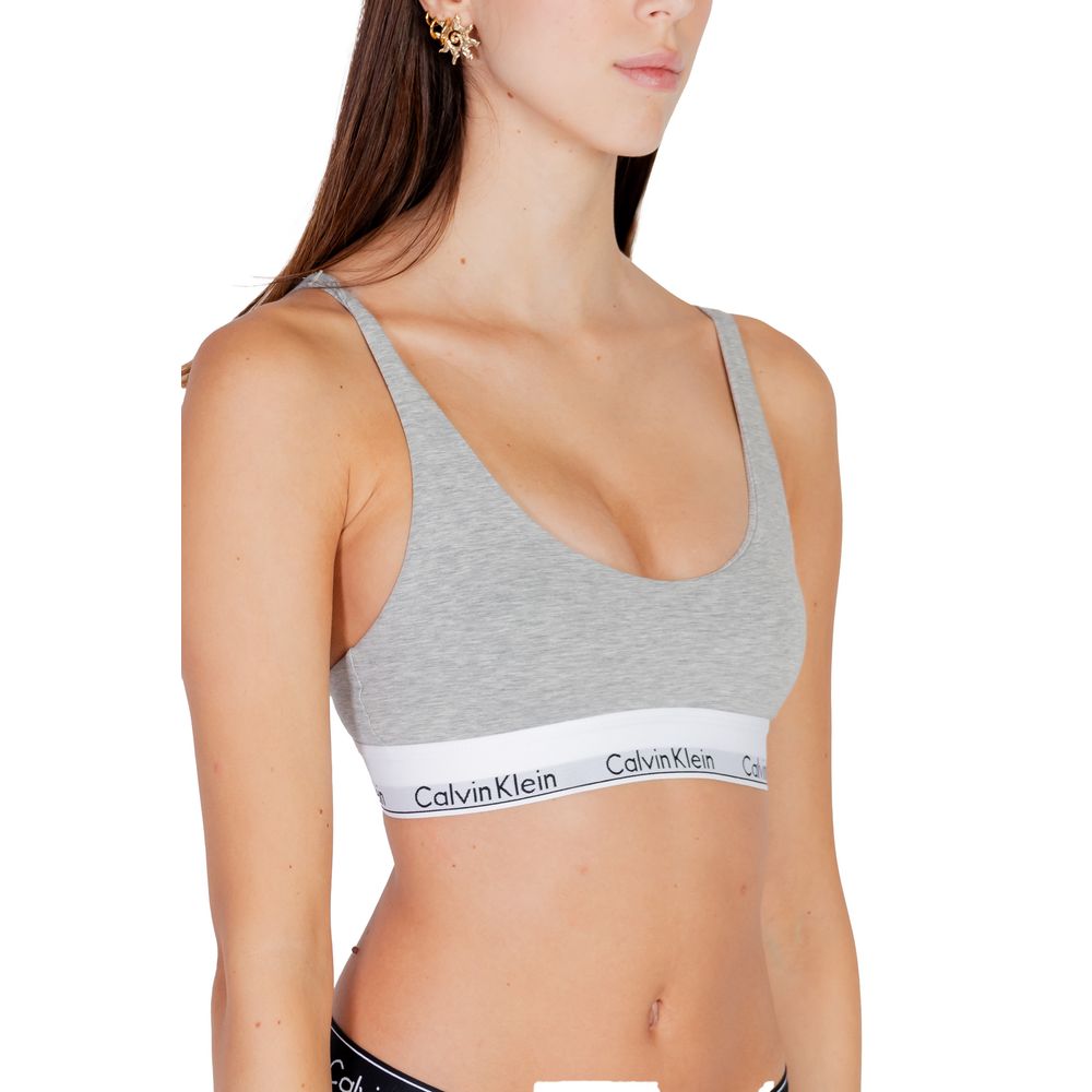 Lenjerie intimă Calvin Klein din bumbac gri