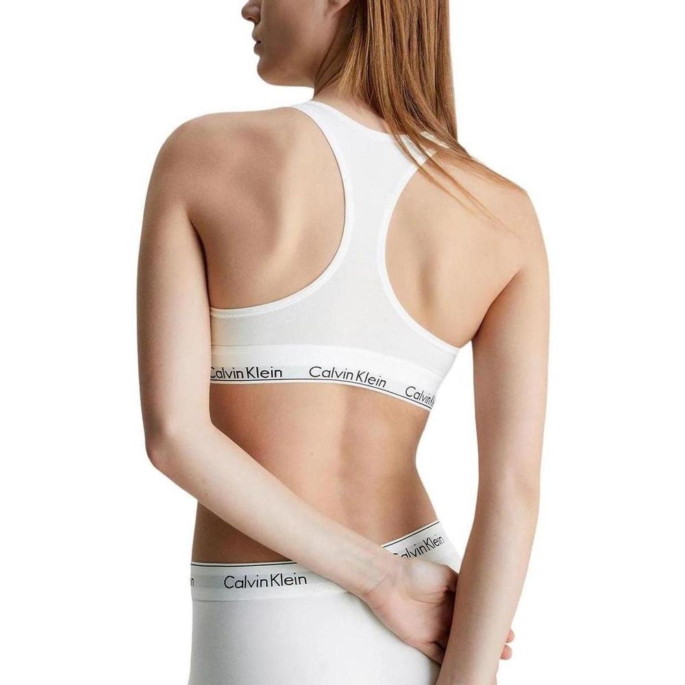 Sutien Calvin Klein Underwear din bumbac alb