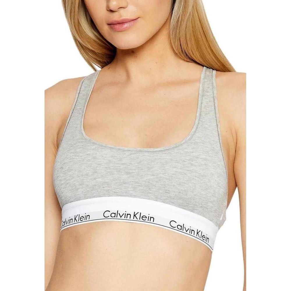 Calvin Klein Underwear Grauer Baumwoll-BH