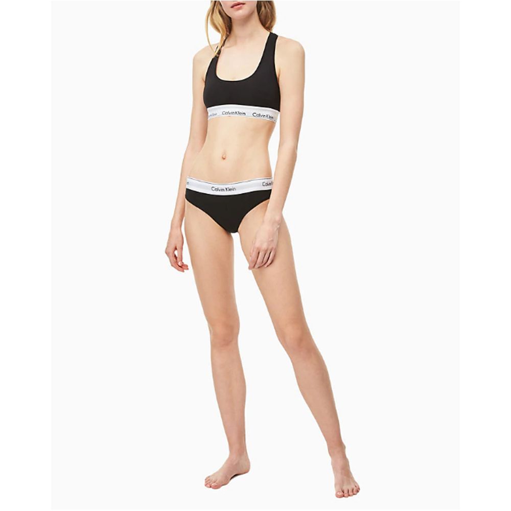 Lenjerie intimă neagră din bumbac Calvin Klein Underwear