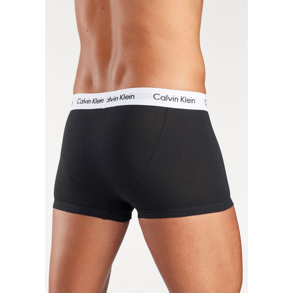 Boxer din bumbac negru Calvin Klein Underwear