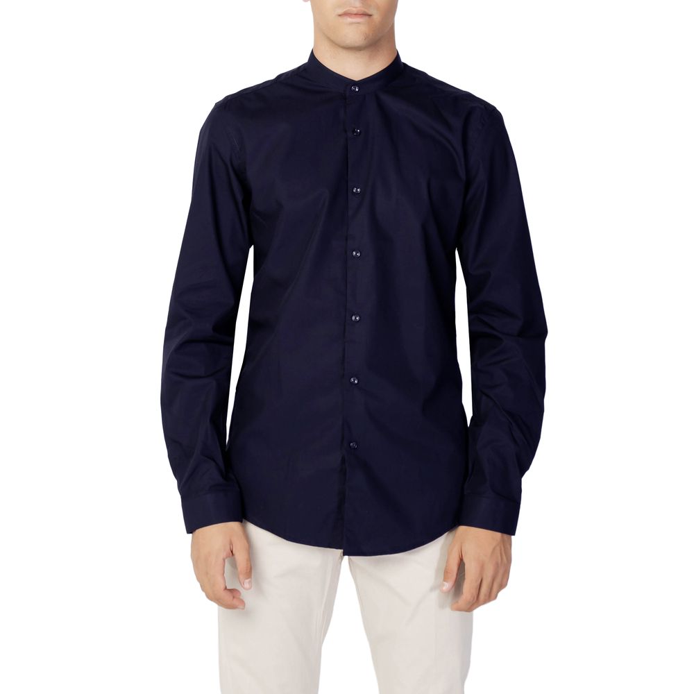 Blaues Baumwollhemd von Antony Morato