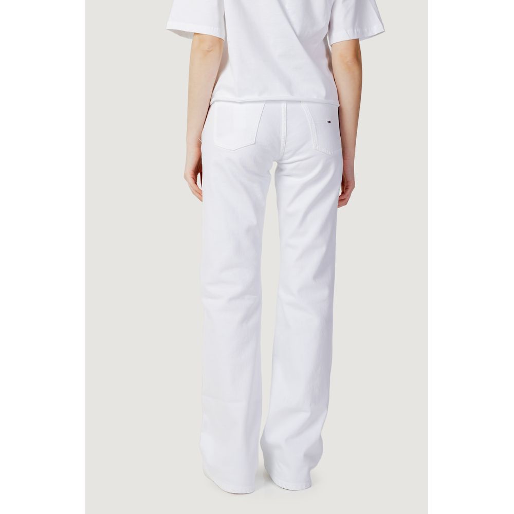 Blugi și pantaloni din bumbac albastru Tommy Hilfiger Jeans