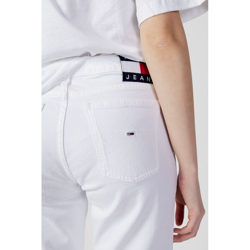 Blugi și pantaloni din bumbac albastru Tommy Hilfiger Jeans