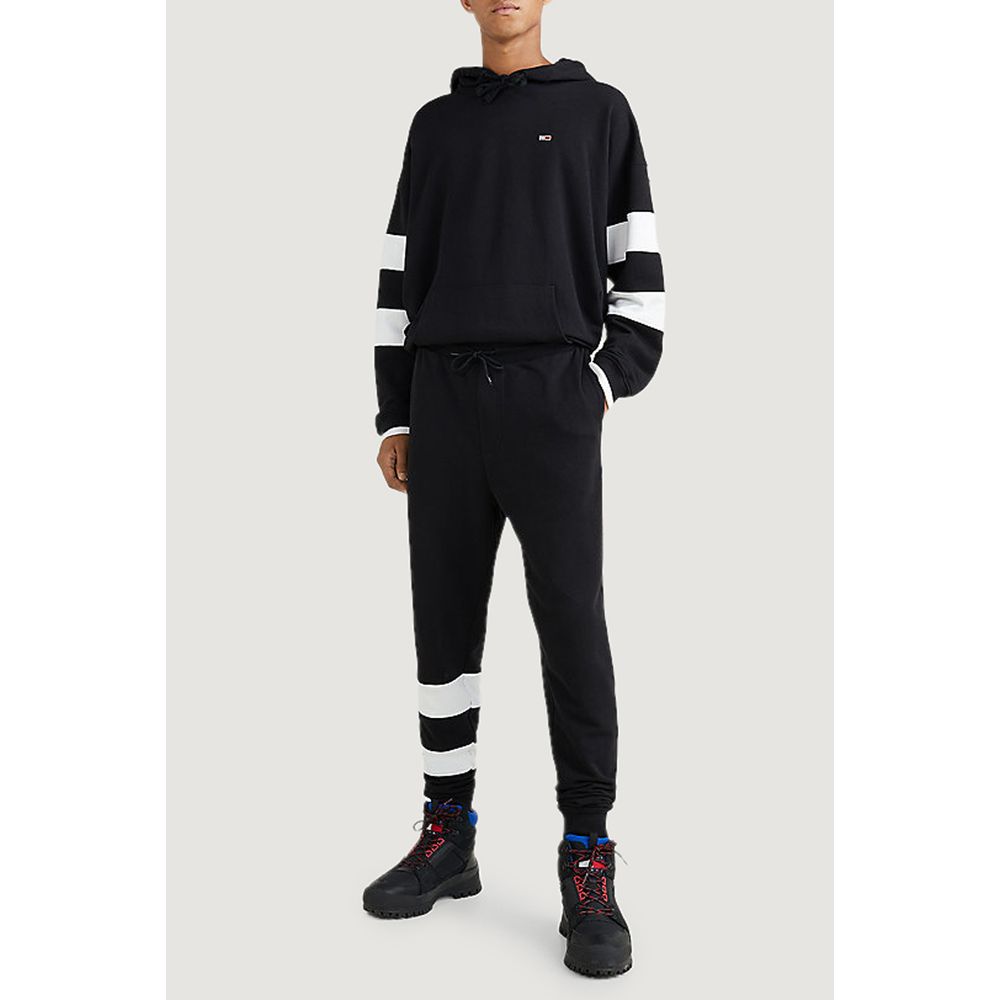 Blugi și pantaloni negri din bumbac Tommy Hilfiger Jeans