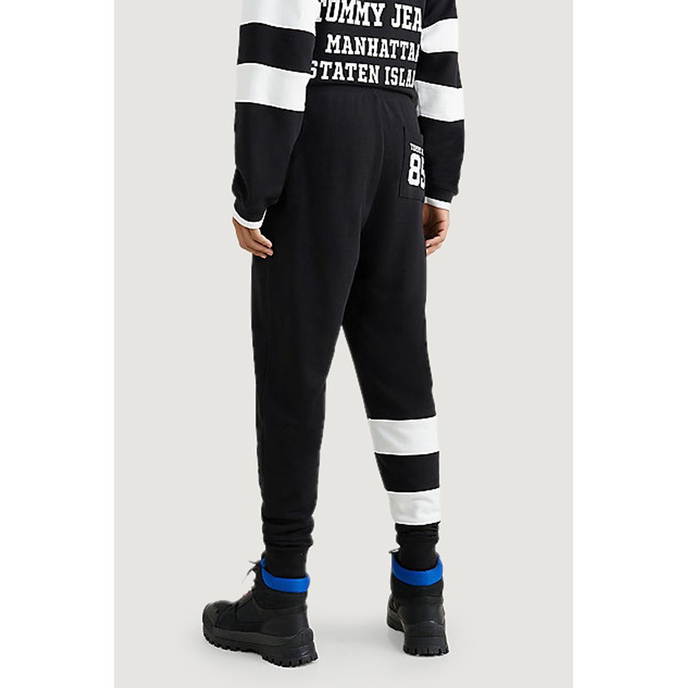 Blugi și pantaloni negri din bumbac Tommy Hilfiger Jeans