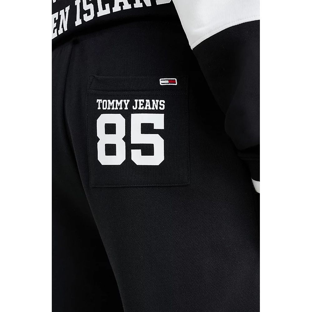 Blugi și pantaloni negri din bumbac Tommy Hilfiger Jeans