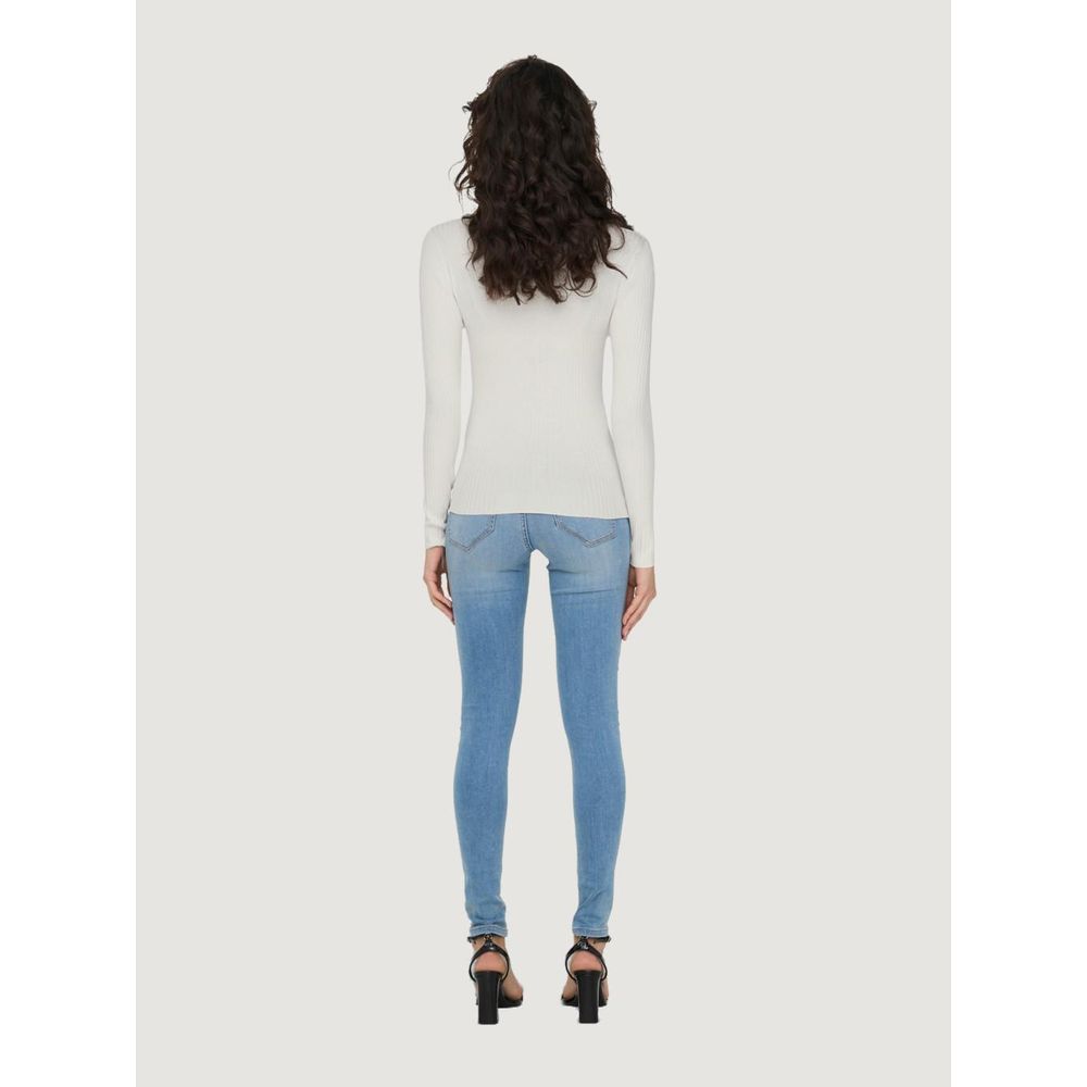 Jacqueline De Yong Weiße Viskose-Tops und T-Shirts