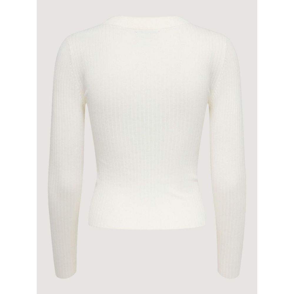 Jacqueline De Yong Weiße Viskose-Tops und T-Shirts