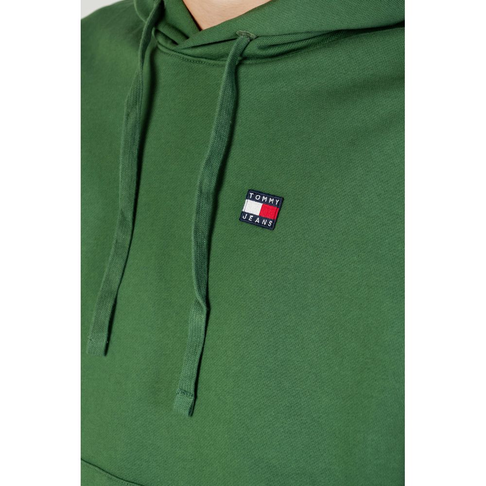 Tommy Hilfiger Jeans Green Cotton Hoody