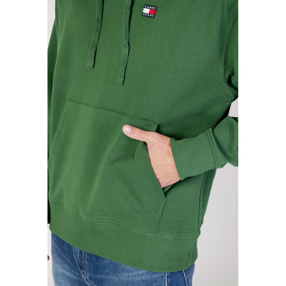 Tommy Hilfiger Jeans Green Cotton Hoody
