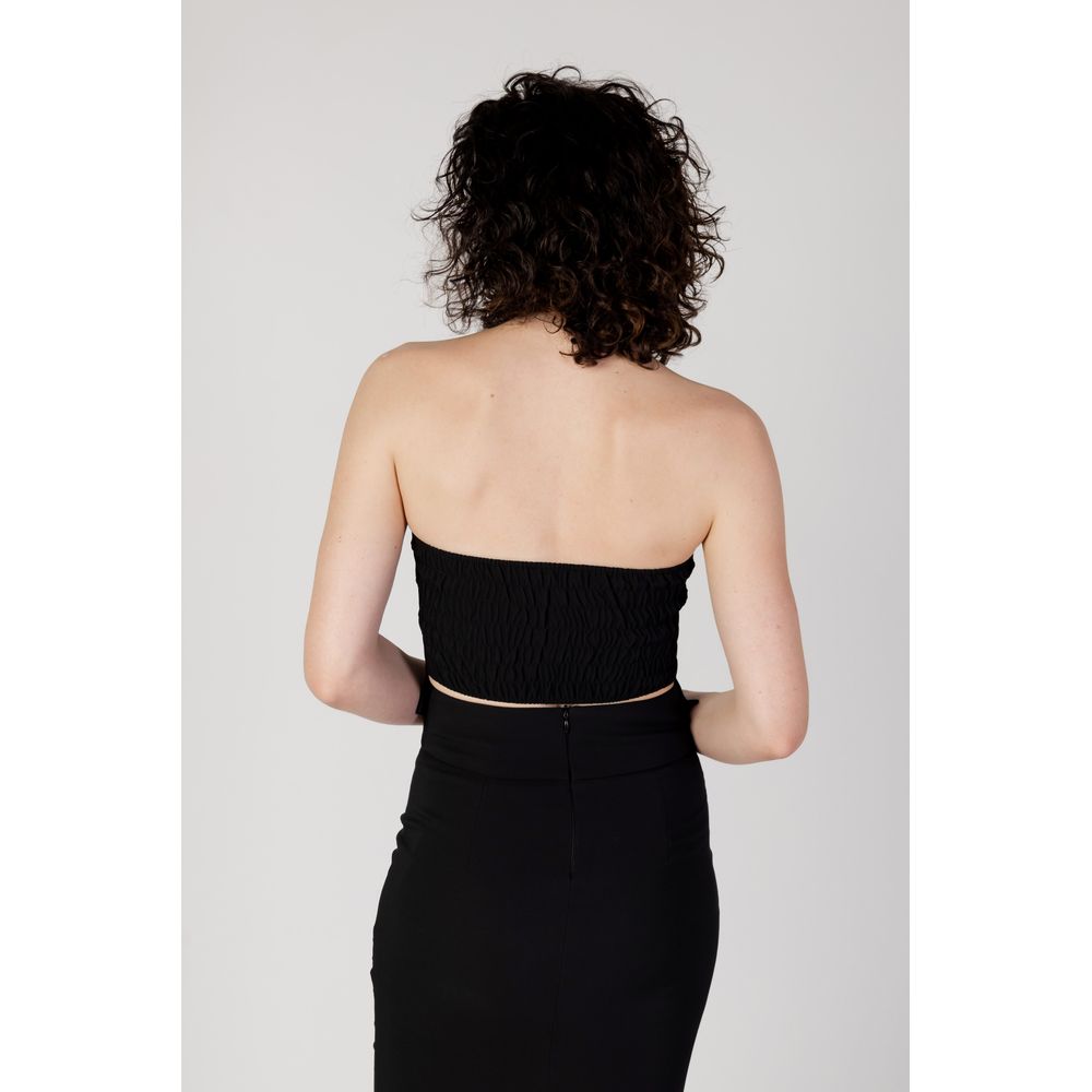 Topuri și tricou Rinascimento din poliester negru