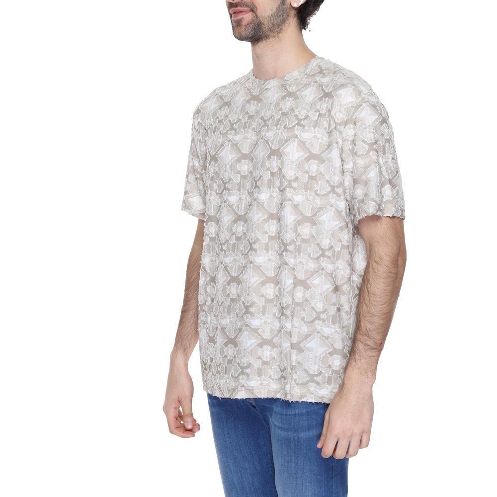 Antony Morato Beiges Polyester-T-Shirt
