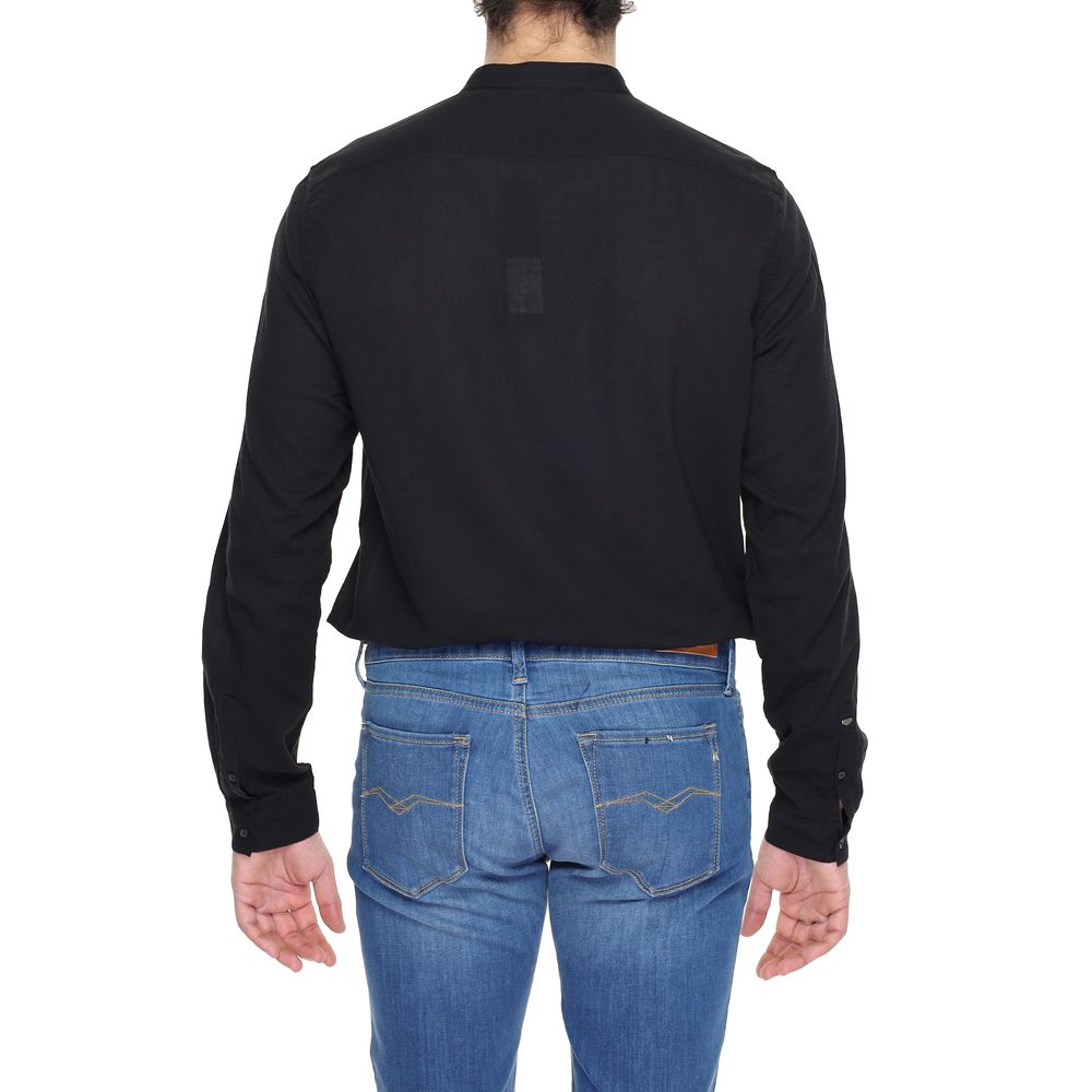 Schwarzes Baumwollhemd von Antony Morato