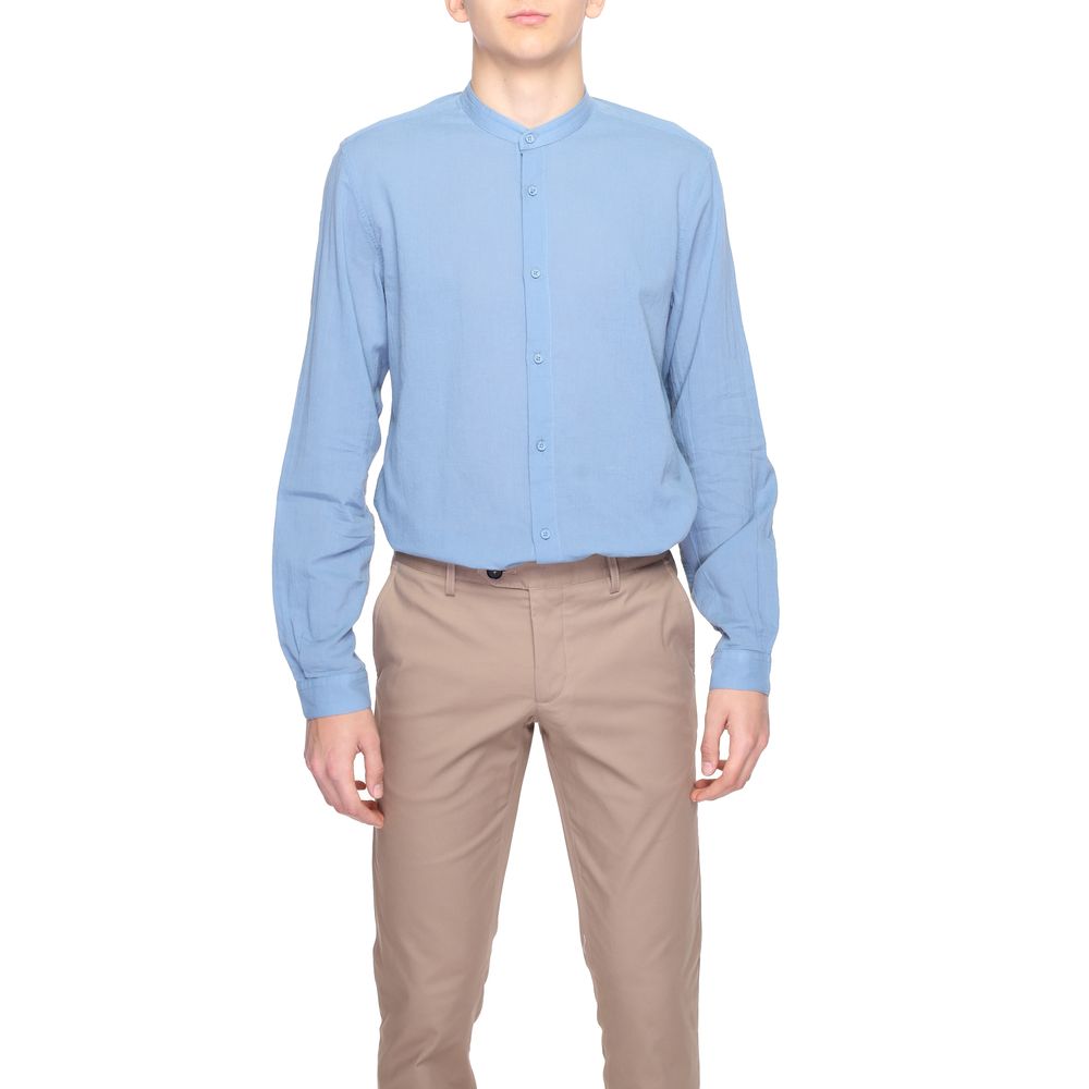 Blaues Baumwollhemd von Antony Morato